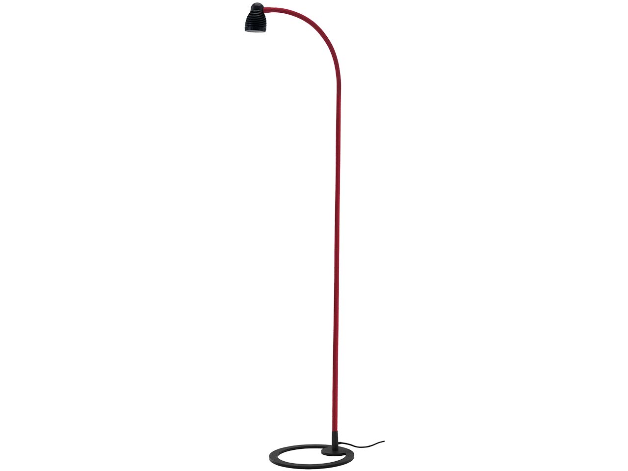 Bauer & Böcker LED-Stehleuchte "Satellite" bordeaux/black
