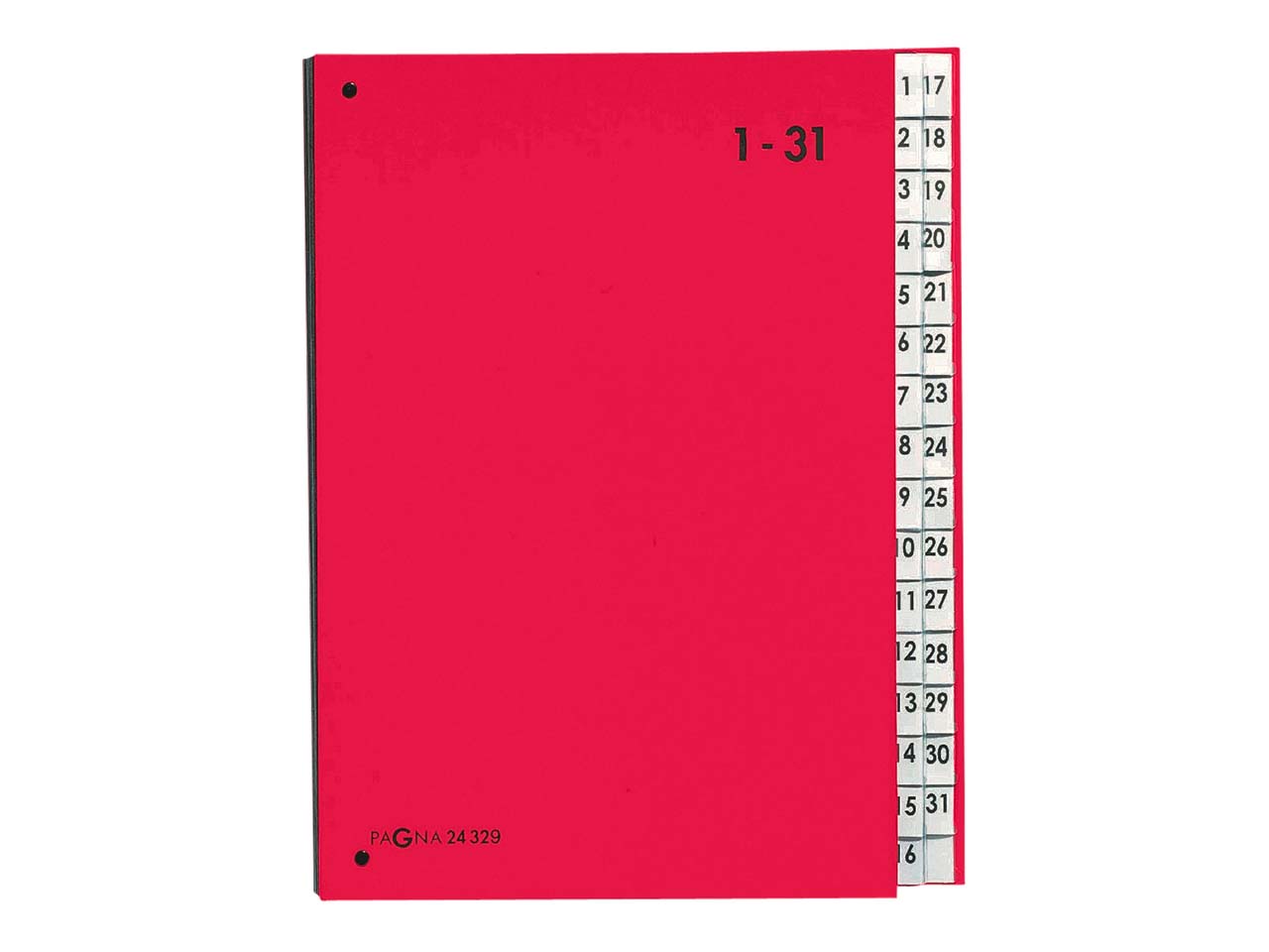 Pagna Pultordner Taben 1-31 rot