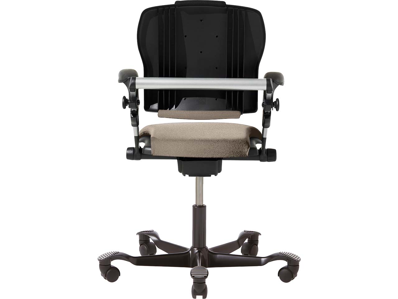 HAG Bürodrehstuhl "H03 340" Gestell: schwarz, Stoff: Select beige