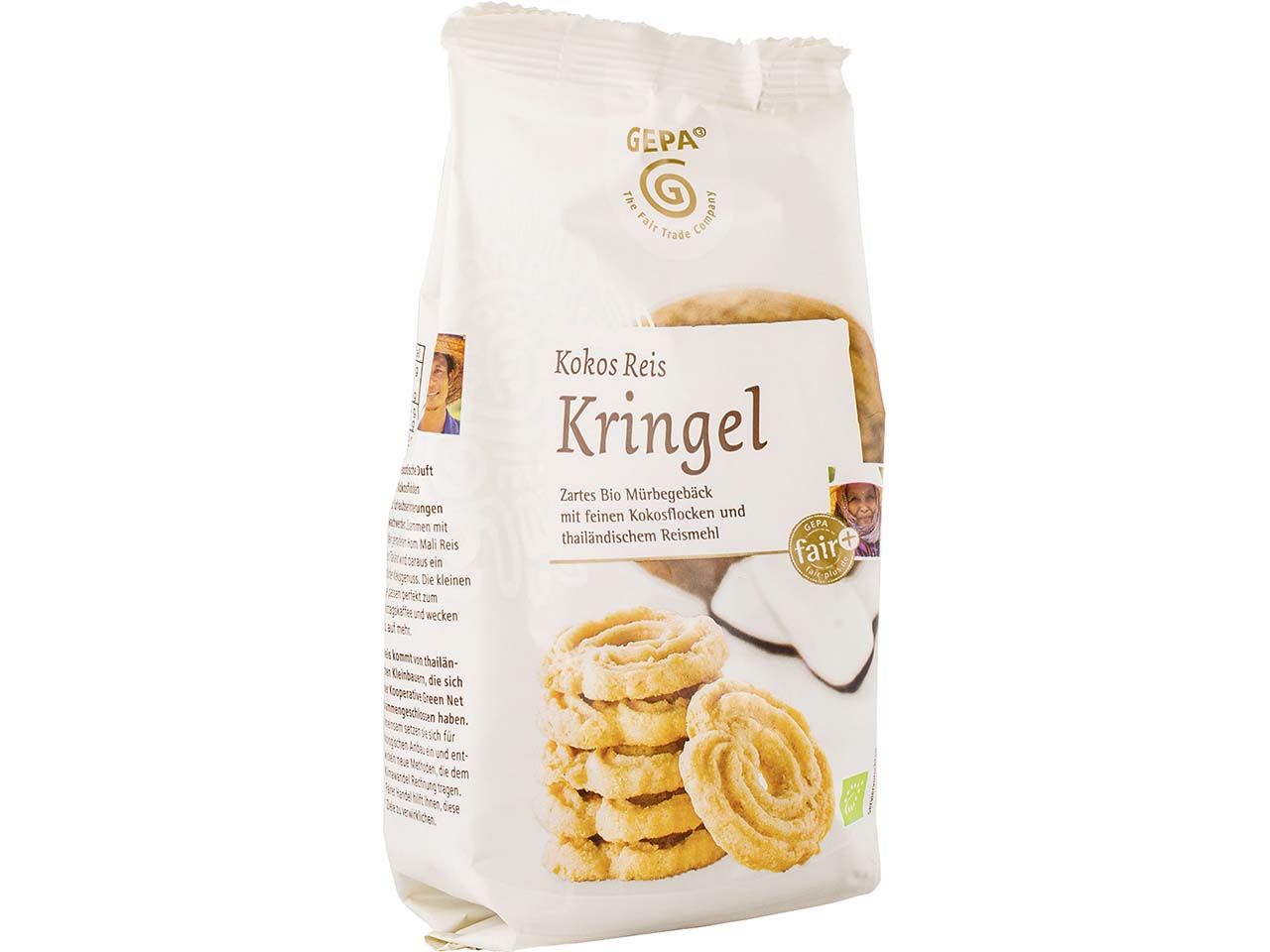 GEPA Bio-Gebäck "Kokos Reis Kringel" 125 g