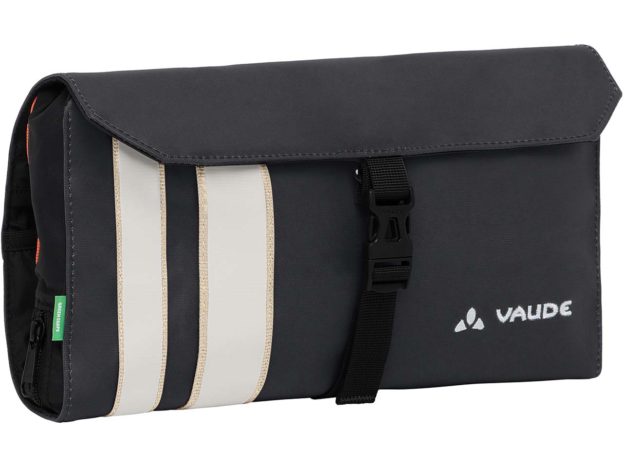 VAUDE Kulturbeutel "Socotra" zum Wickeln und Aufhängen, black