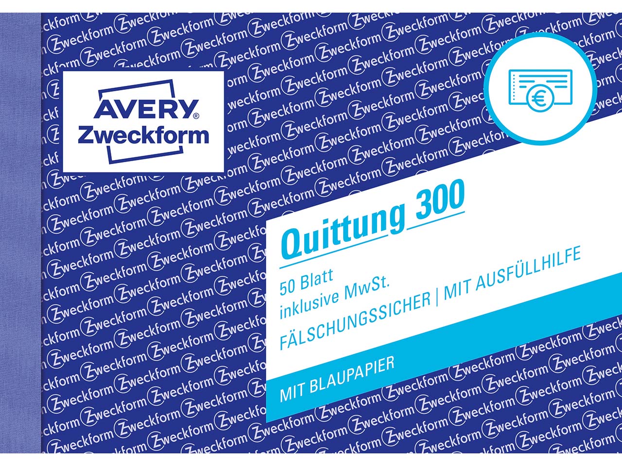 Avery Zweckform Formularbuch '300' Quittung ECF