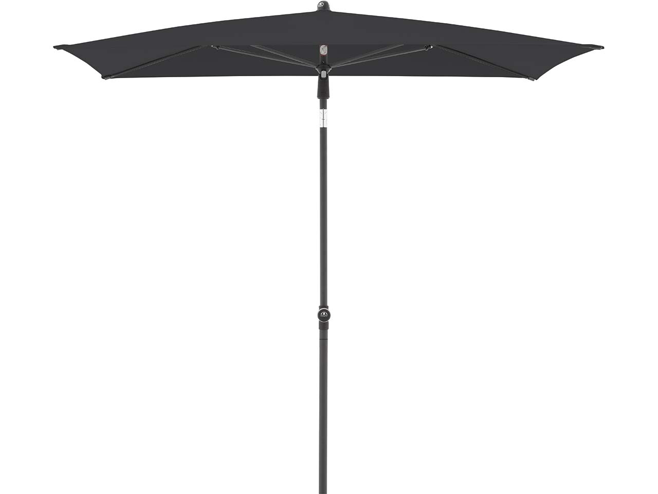 doppler Sonnenschirm "ACTIVE Green Edition" 200 x 120 cm, anthrazit