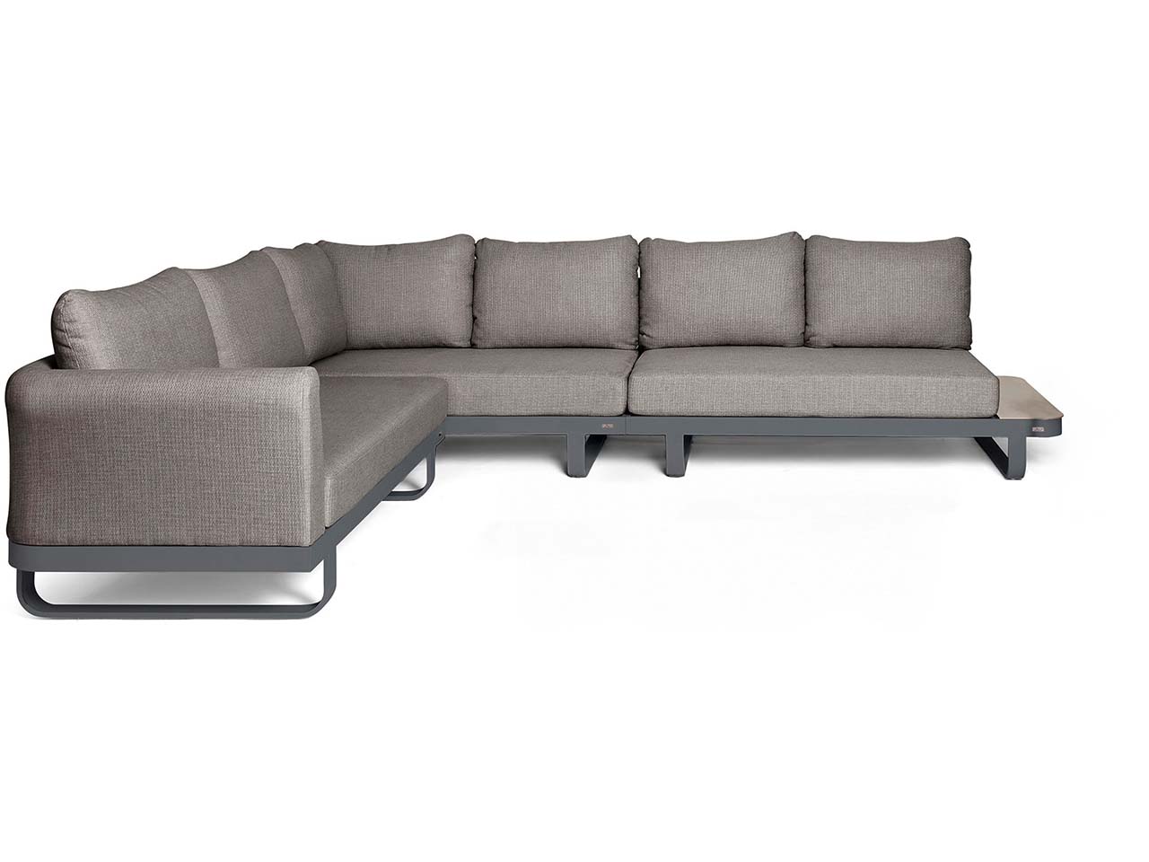 Gartenlounge "Fellow" Gestell: Aluminium, Bezug: Polyester, anthrazit