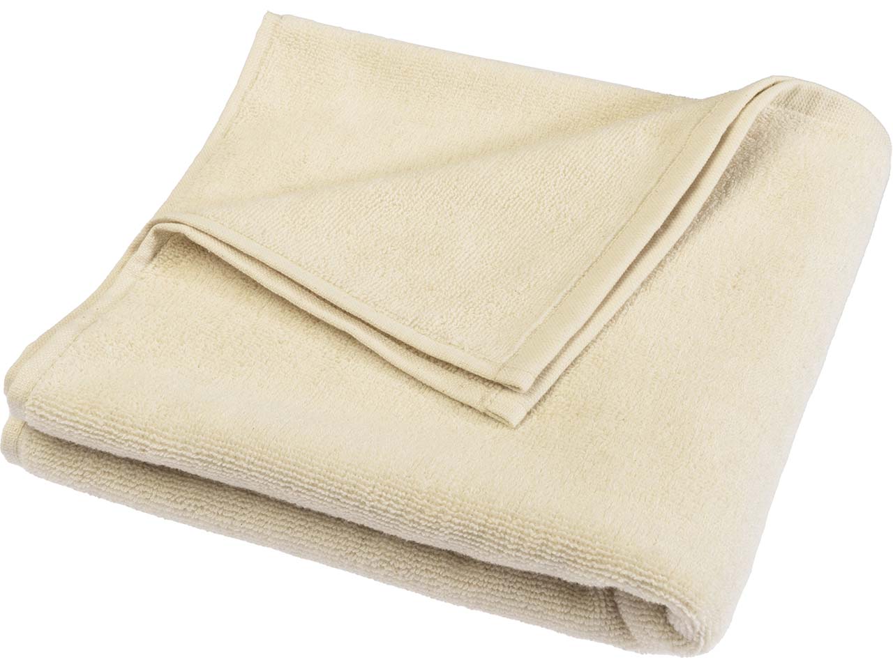 Living Crafts Bio-Handtuch "ORLANDO" 100 x 50 cm, natural