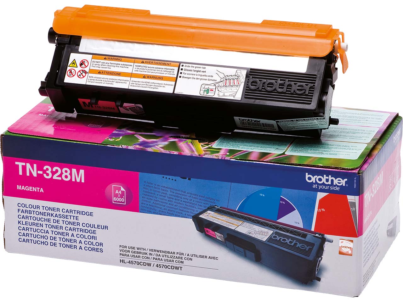 Brother Toner TN-328M magenta