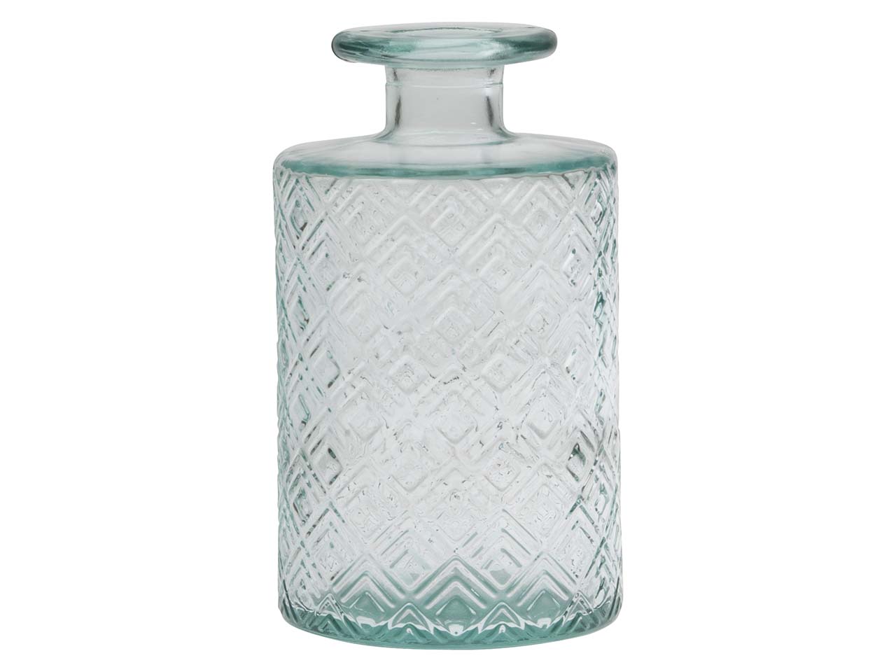 Vase "Nihon" 16 cm hoch aus Recyclingglas