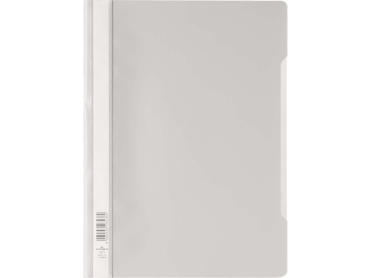 DURABLE Schnellhefter aus PP grau