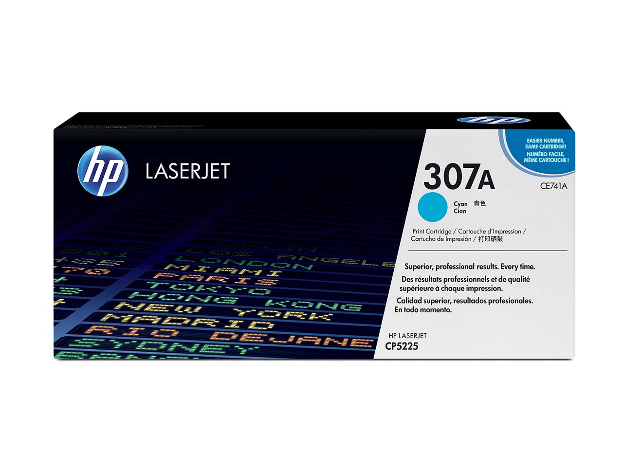 hp Druckkassette CE741A cyan