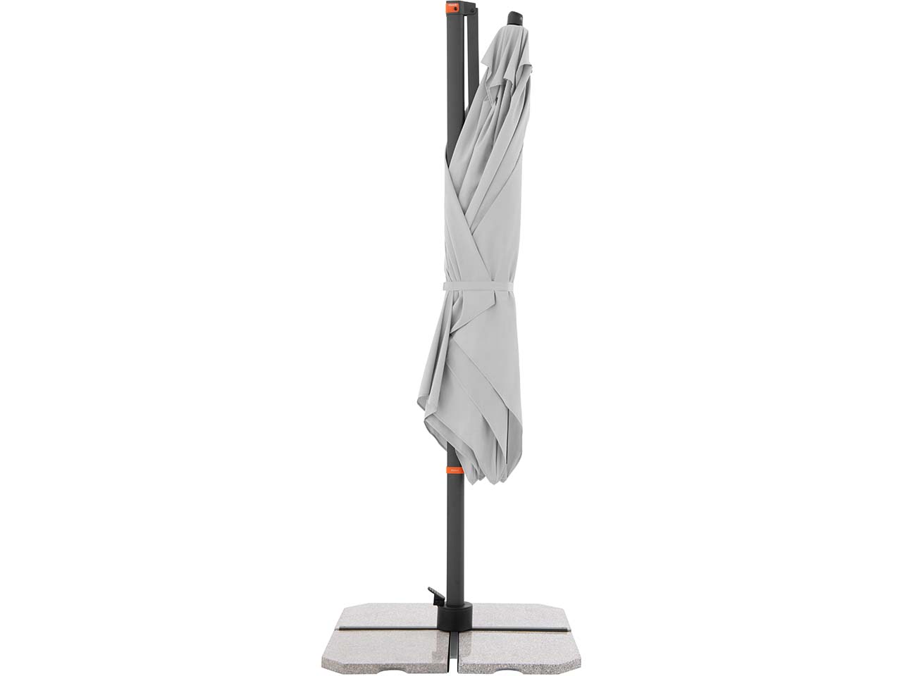 doppler Pendelschirm "myZone AX" 320 x 240 cm, hellgrau