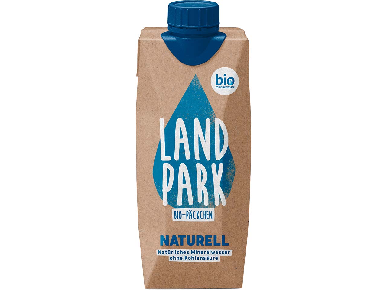 LANDPARK Bio-Mineralwasser naturell "Bio-Päckchen", 0,5 l