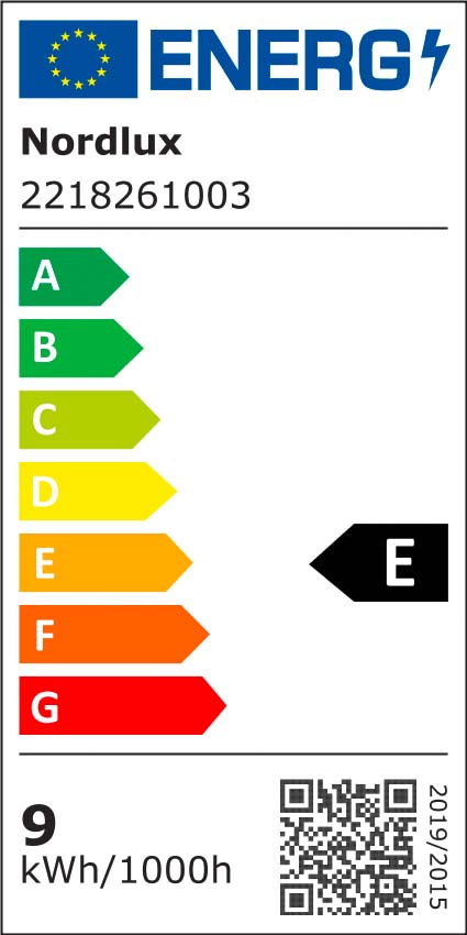 energy label E