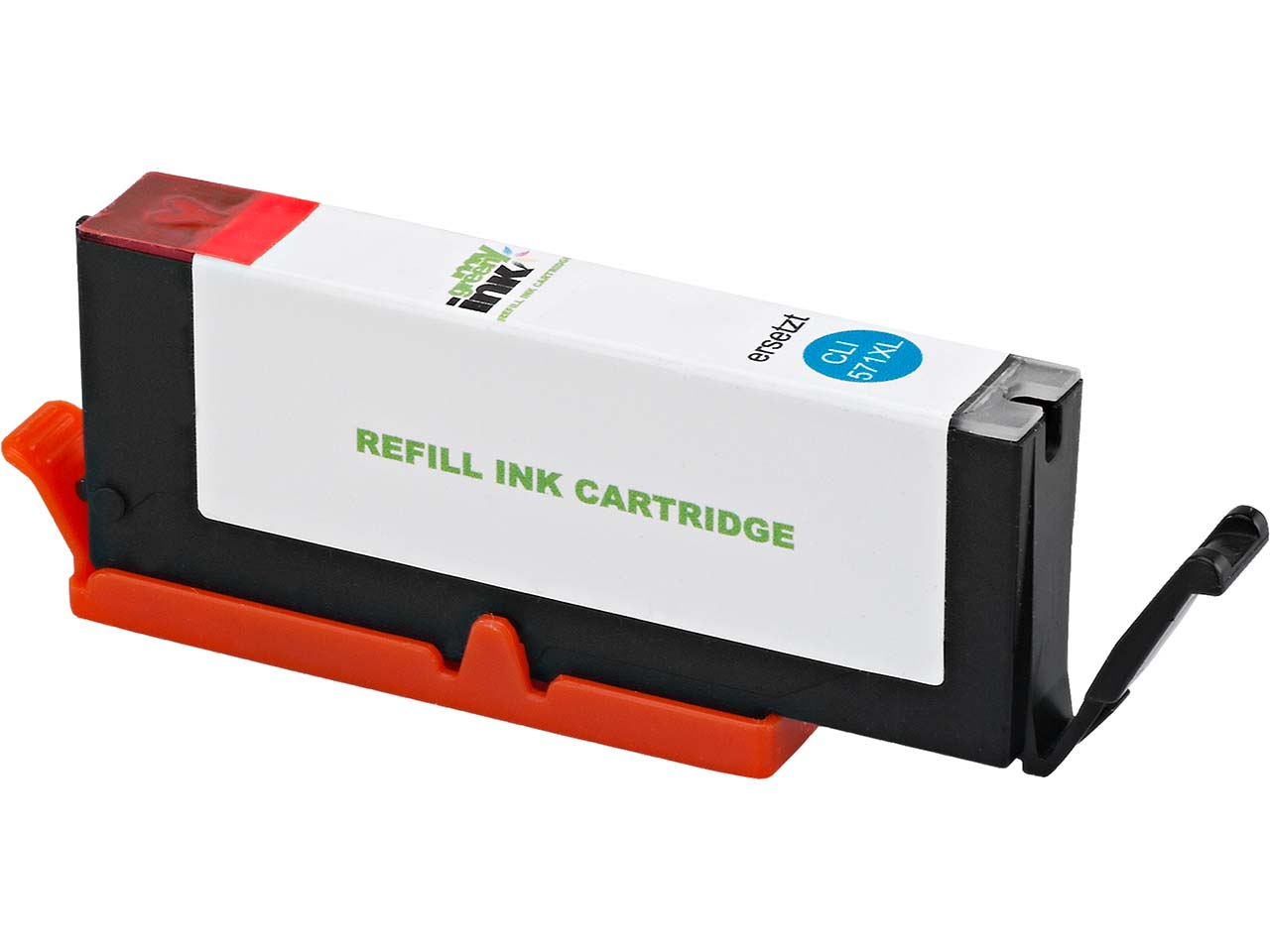 memo Tintenpatrone ersetzt Canon CLI-571XLC cyan