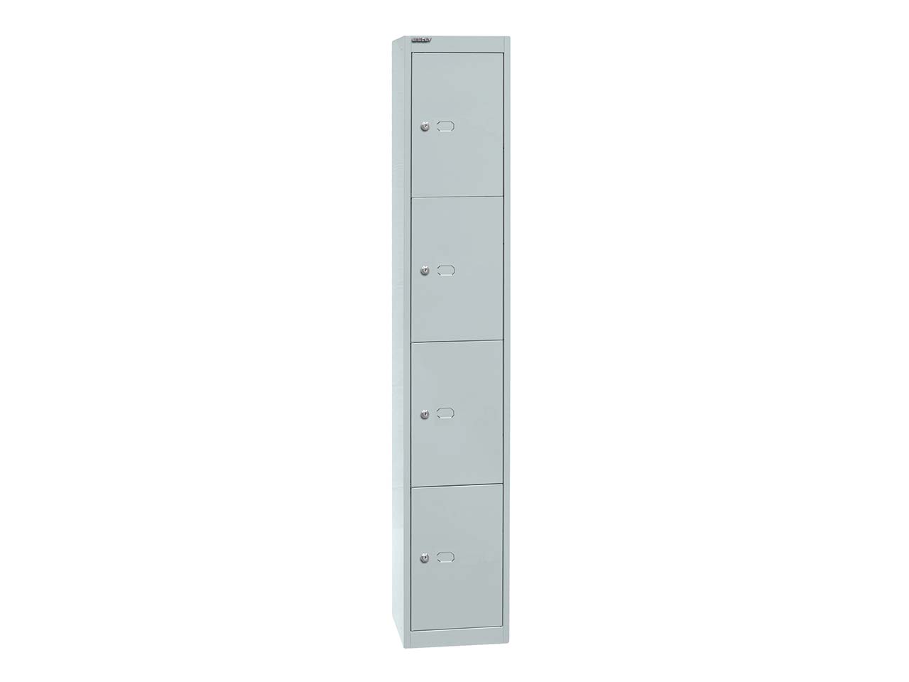 4 Fächerschrank lichtgrau 30