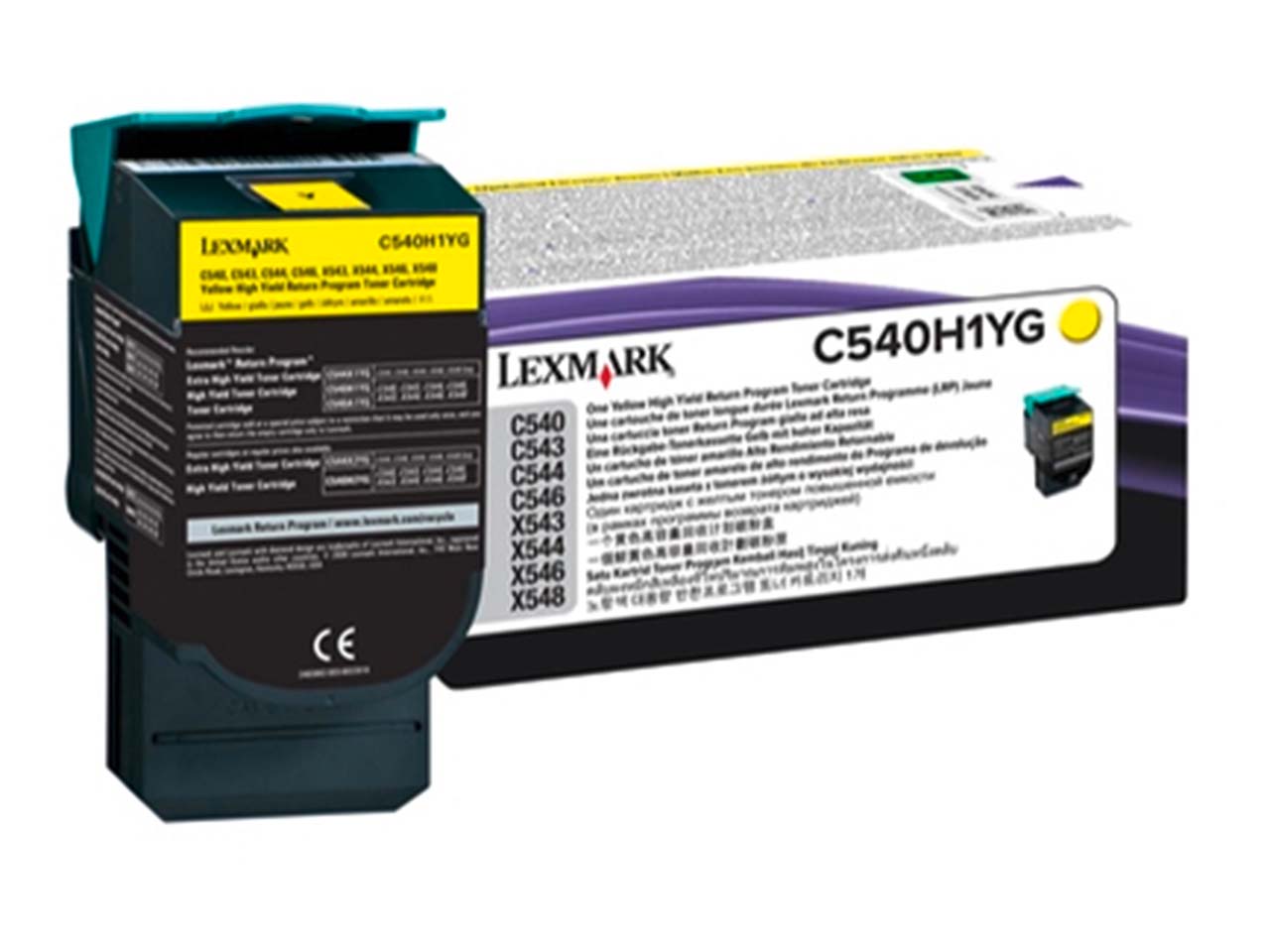 Lexmark Druckkassette C540H1YG gelb