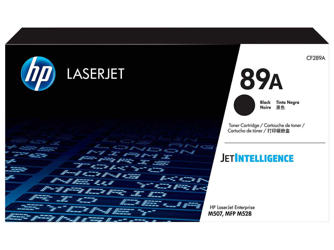 hp Druckkassette CF289A, Nr. 89A schwarz