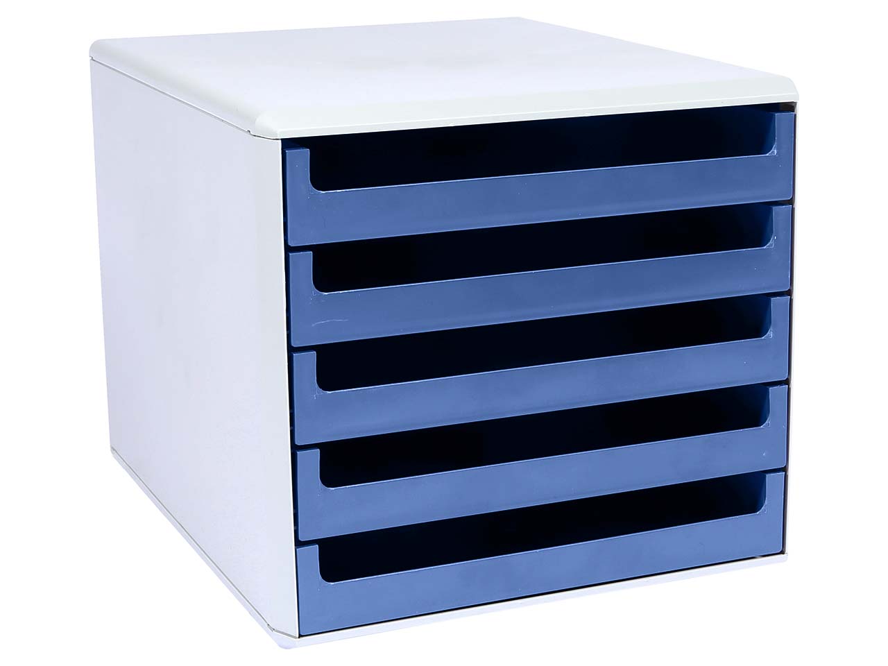 Schubladenbox "La Natura" mit 5 Schubladen blau