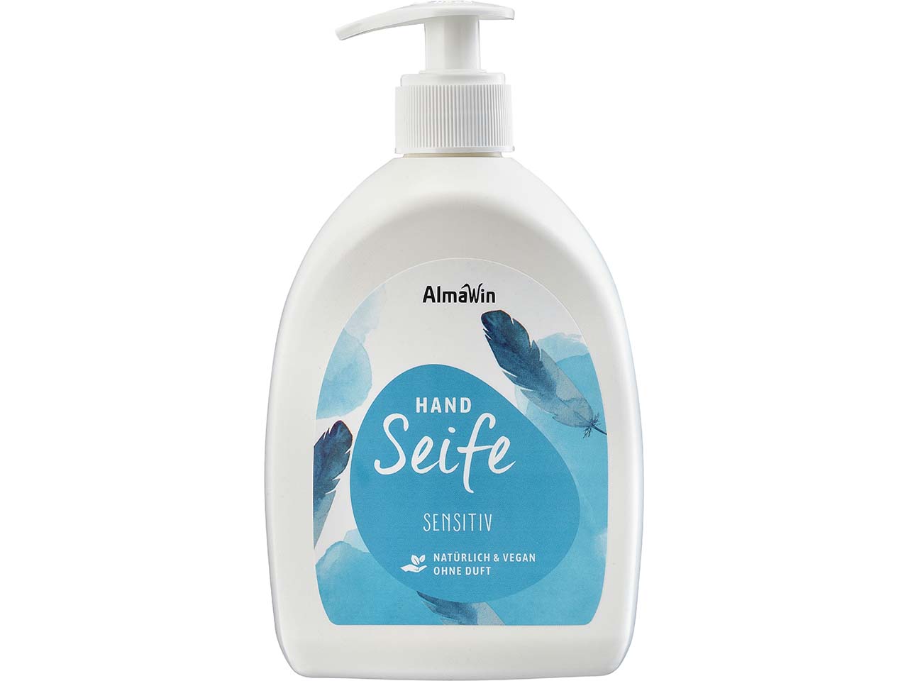 AlmaWin Flüssigseife "Sensitiv" Spender, 500 ml