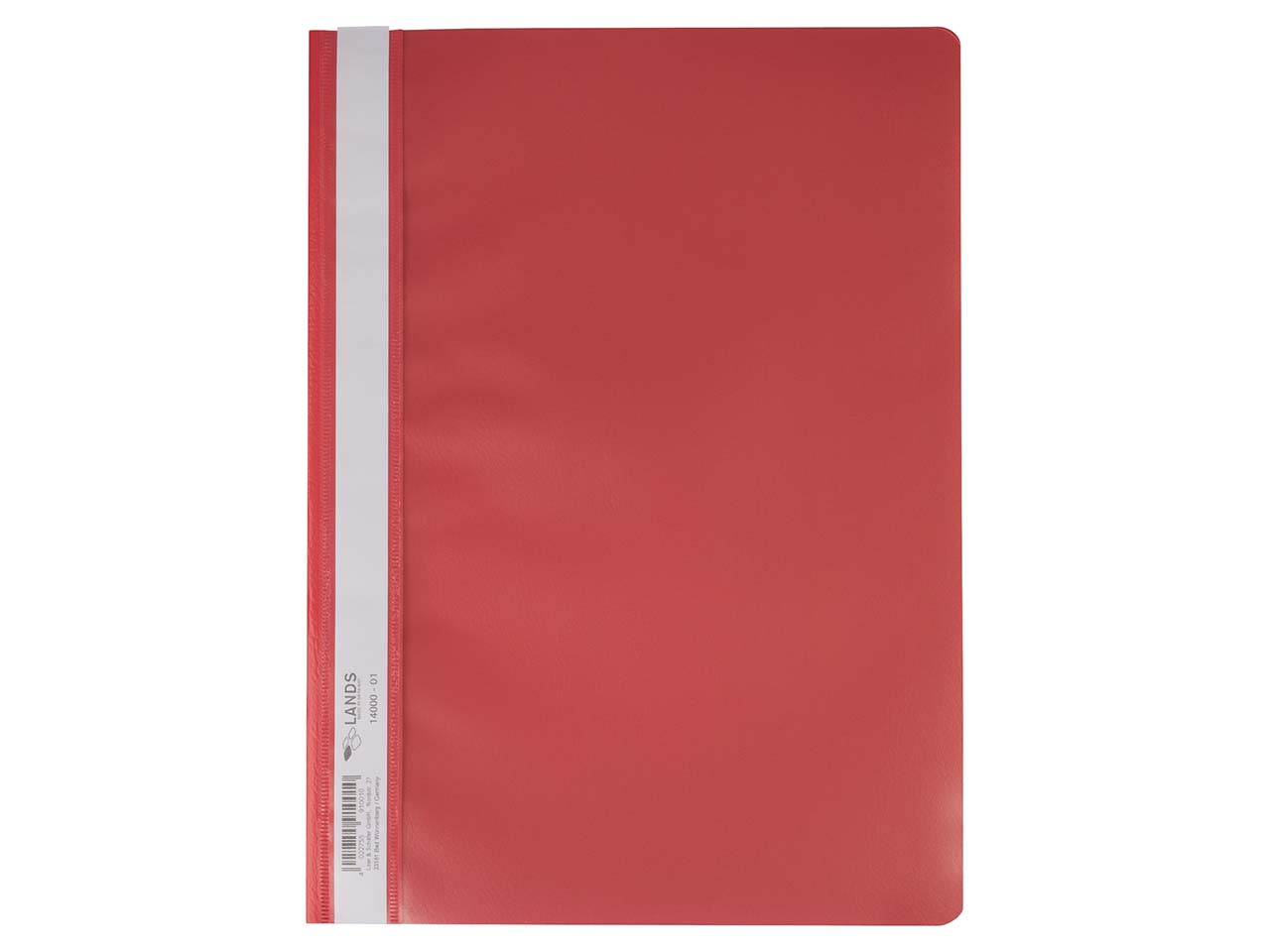 Lands Schnellhefter aus Polypropylen rot