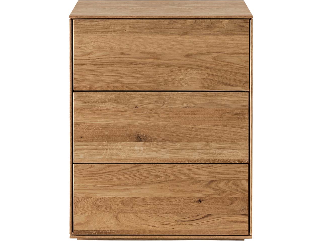 Forestales Nachttisch "Maryland III" 3 Schubladen, Eiche