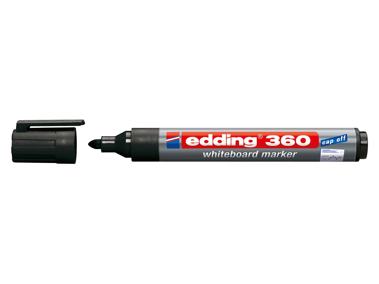 edding Whiteboardmarker "360" schwarz