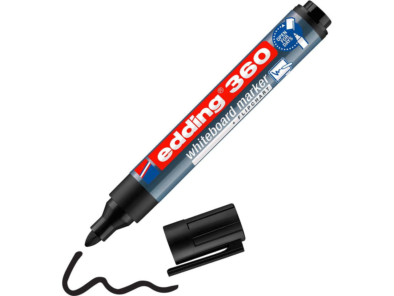 edding Whiteboardmarker "360" schwarz