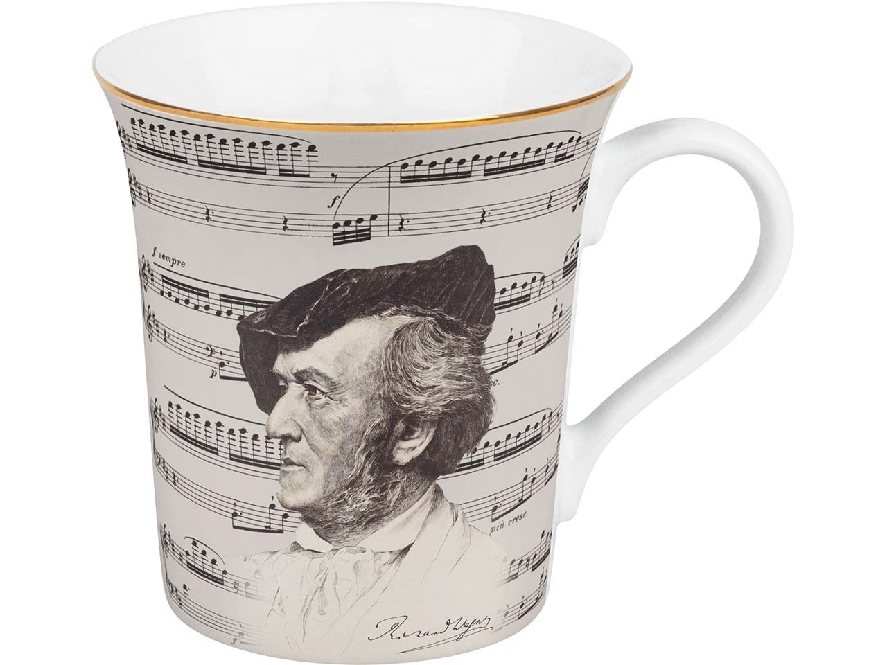Könitz Tasse Komponisten "Wagner"