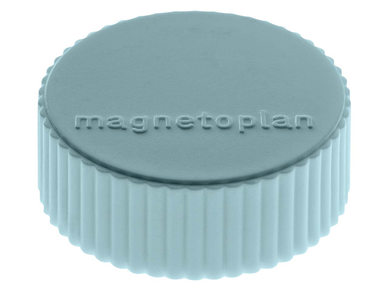 10 magnetoplan Magnete 'Discofix magnum' hellblau