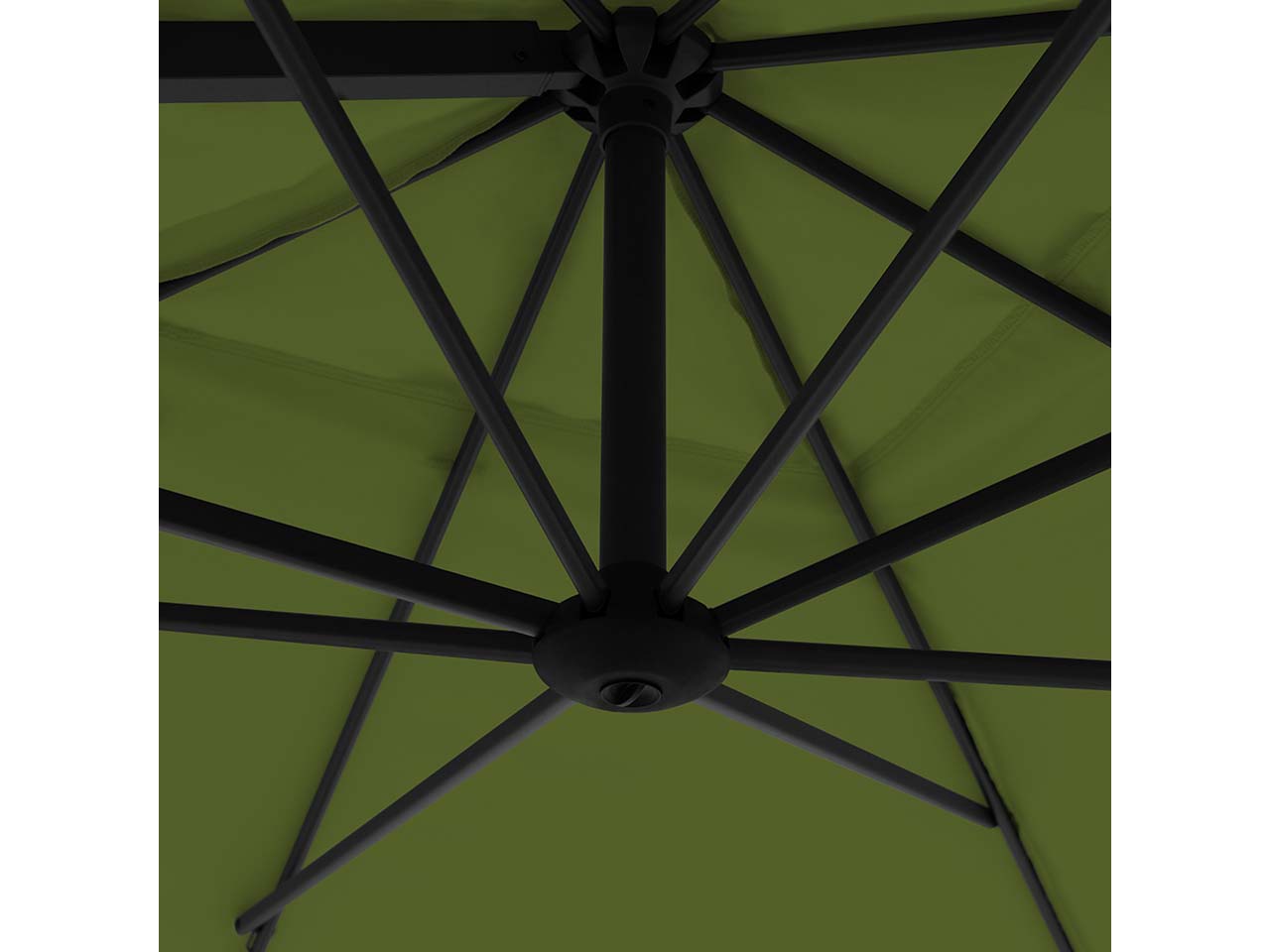 doppler Pendelschirm "myZone AX" 210 x 210 cm, kiwi