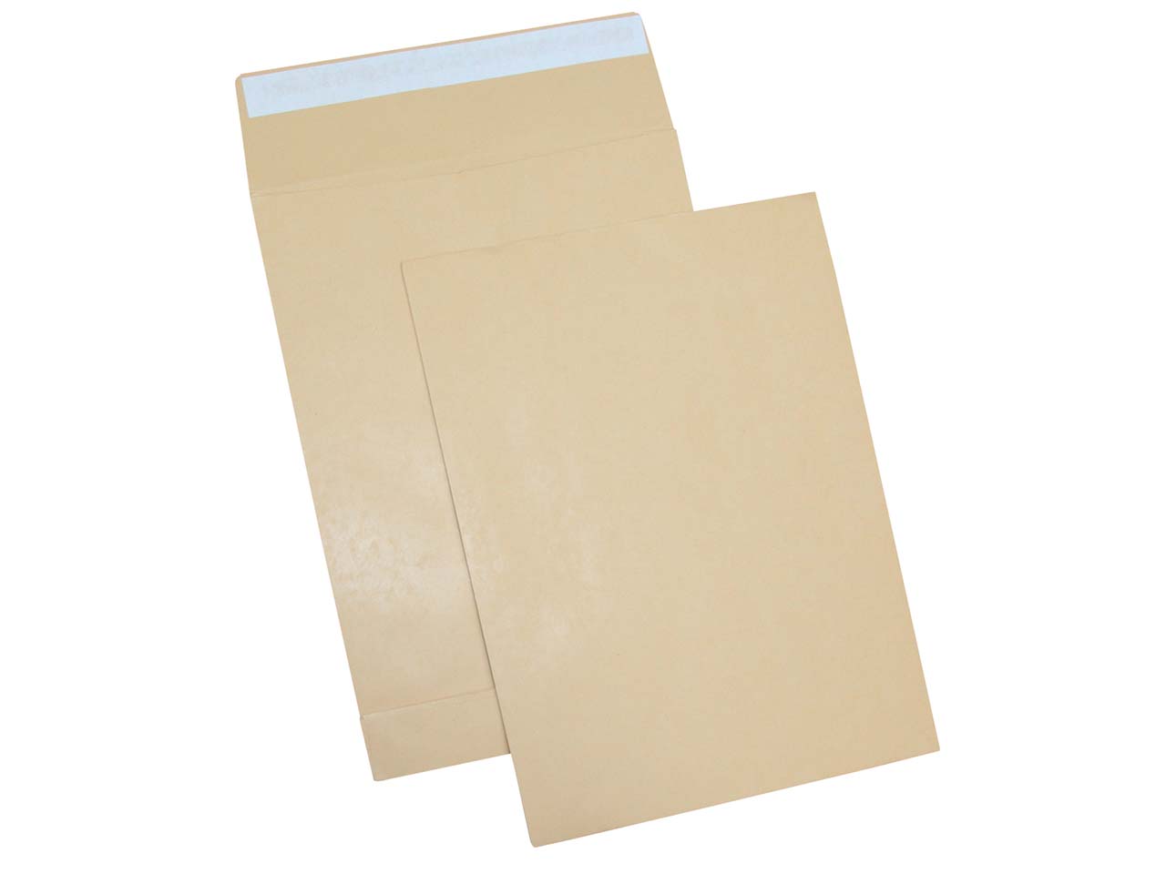 25 B4 Faltentaschen braun 40mm 150g