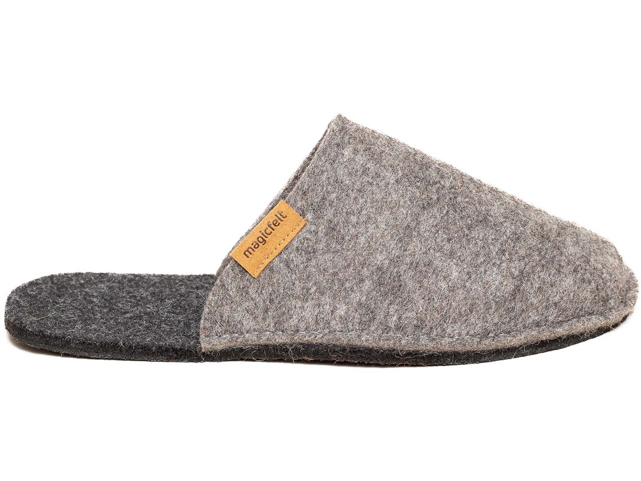 Magicfelt Hausschuhe "Travel 2.0" Tiroler Steinschaf, Gr. 44/45