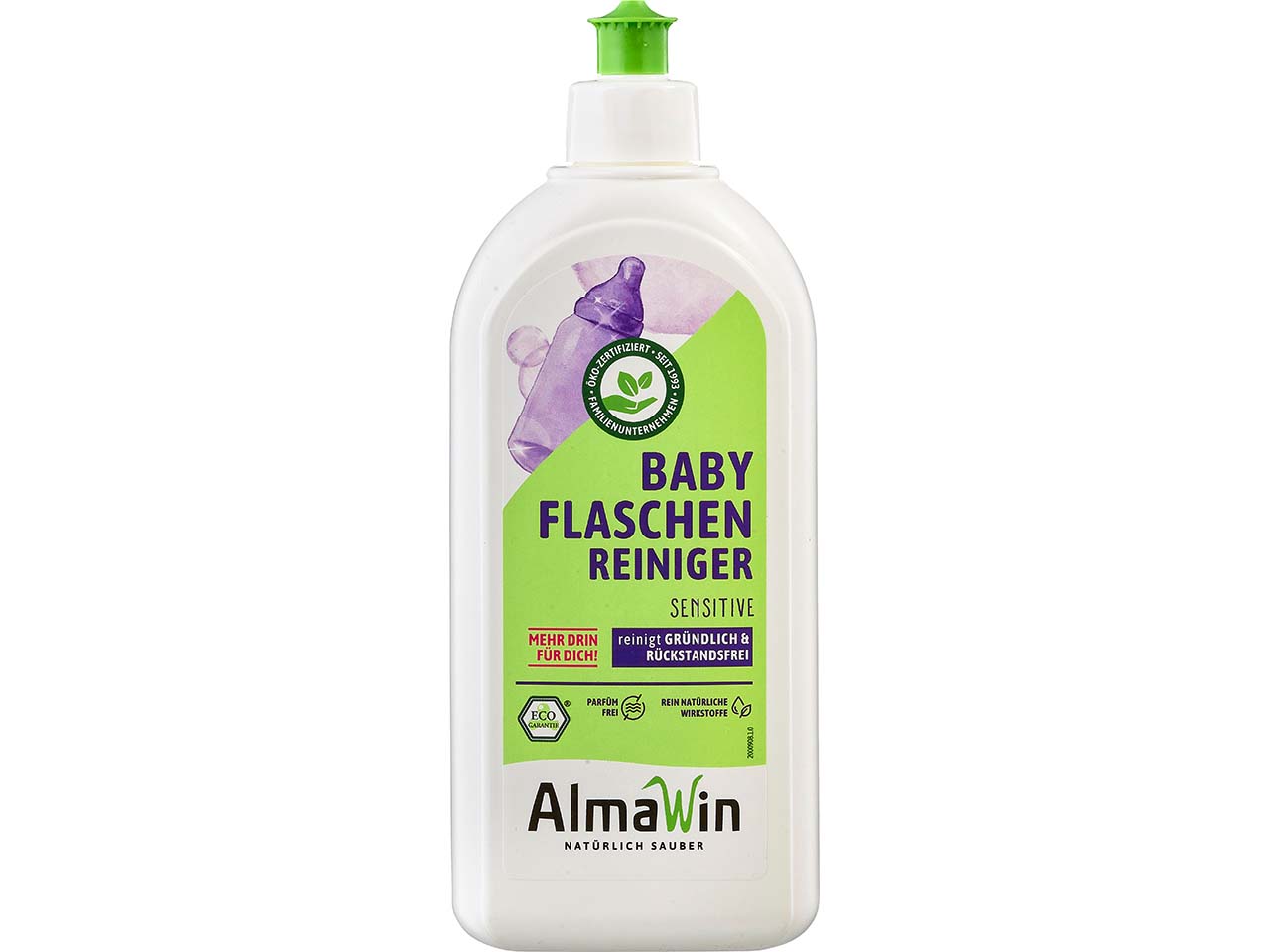 AlmaWin Babyflaschen Reiniger "Sensitive" Flasche, 0,5 l