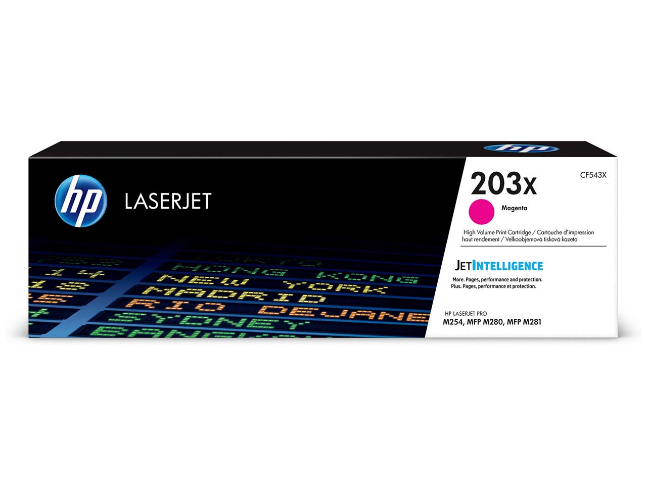 hp Toner CF543X, Nr. 203X magenta