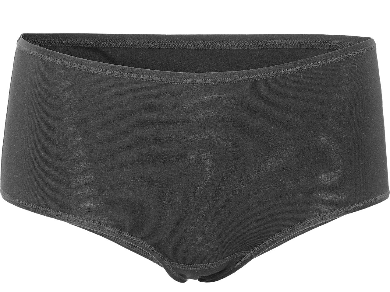 Living Crafts 2er-Pack Bio-Damen-Panty 'TANDY' mit Spitze, black, Gr. XS