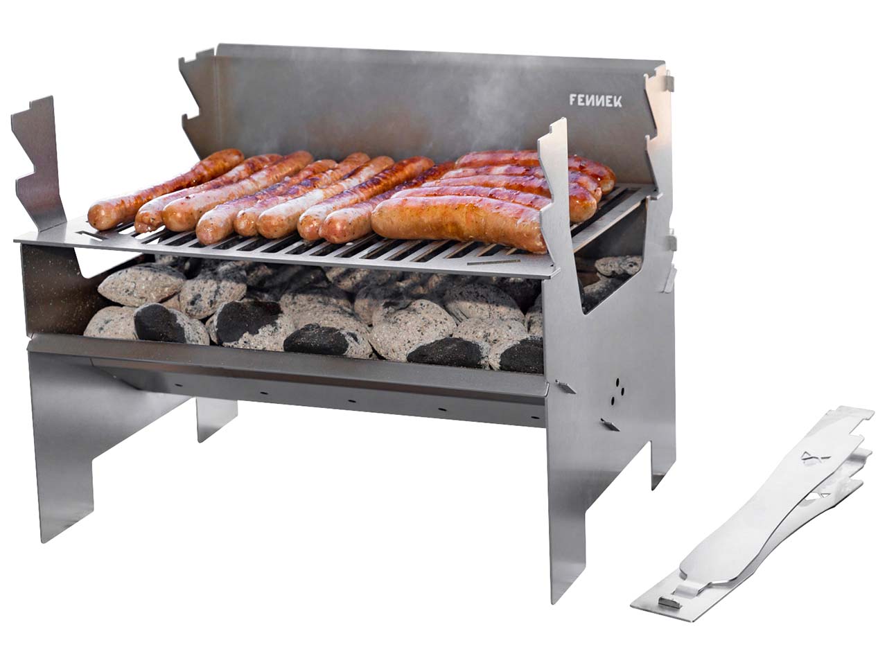 Fennek Outdoor Grill '2.0' aus Edelstahl