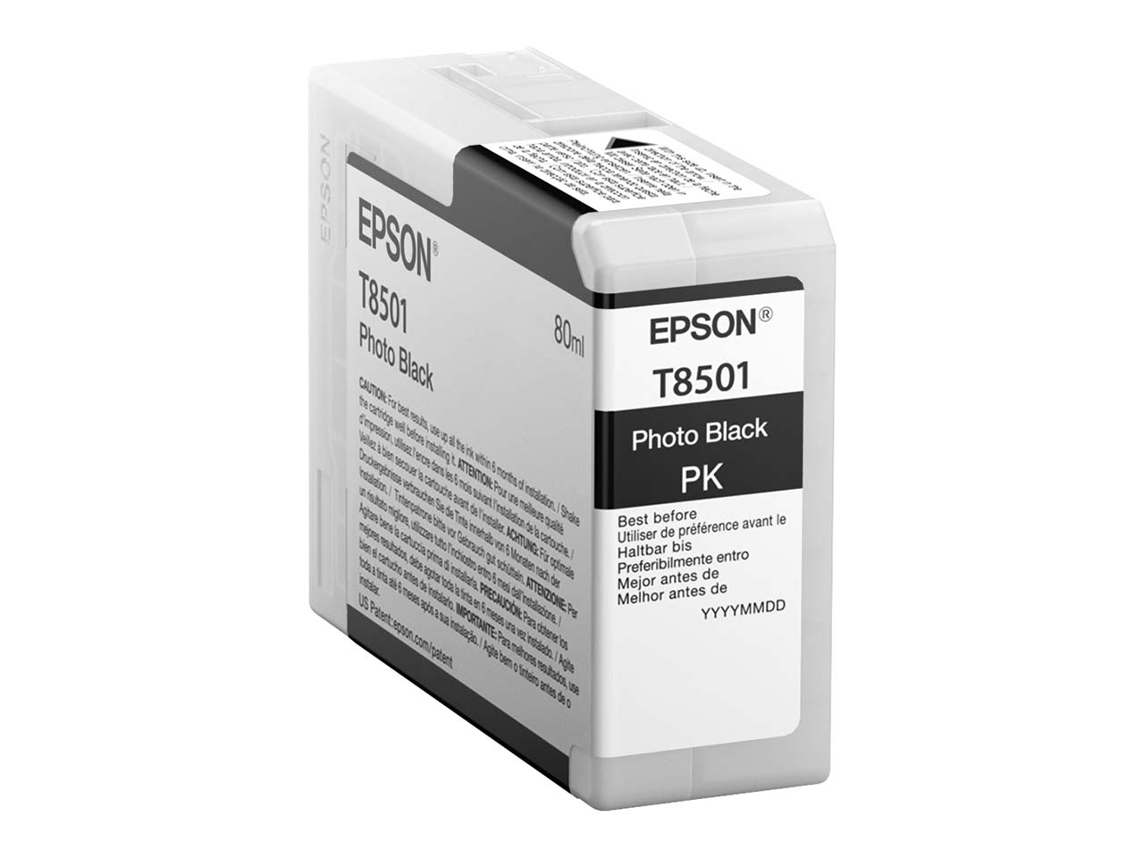 Epson Tintenpatrone T8501 photo schwarz