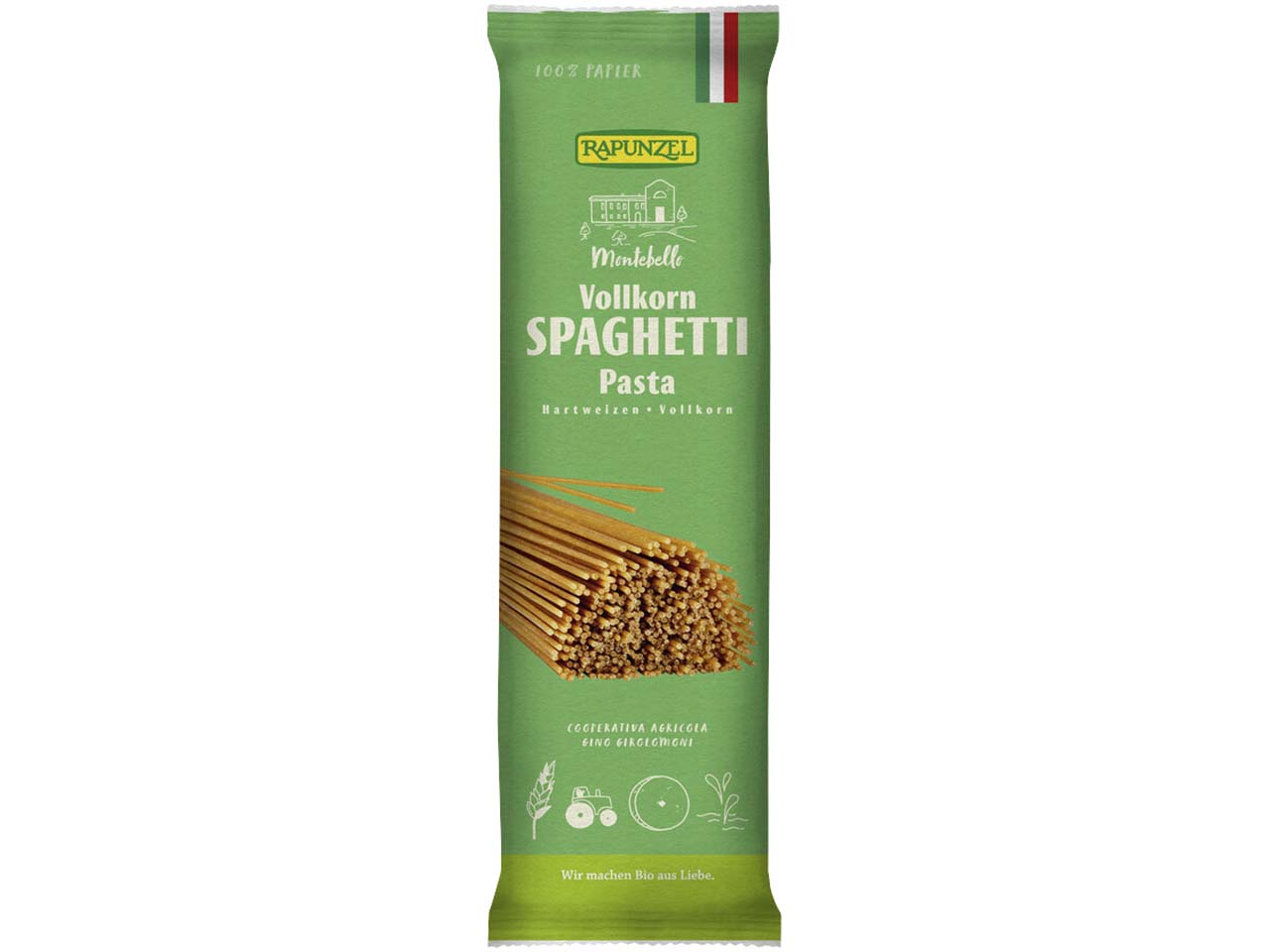 RAPUNZEL Bio-Vollkorn-Spaghetti, 500 g