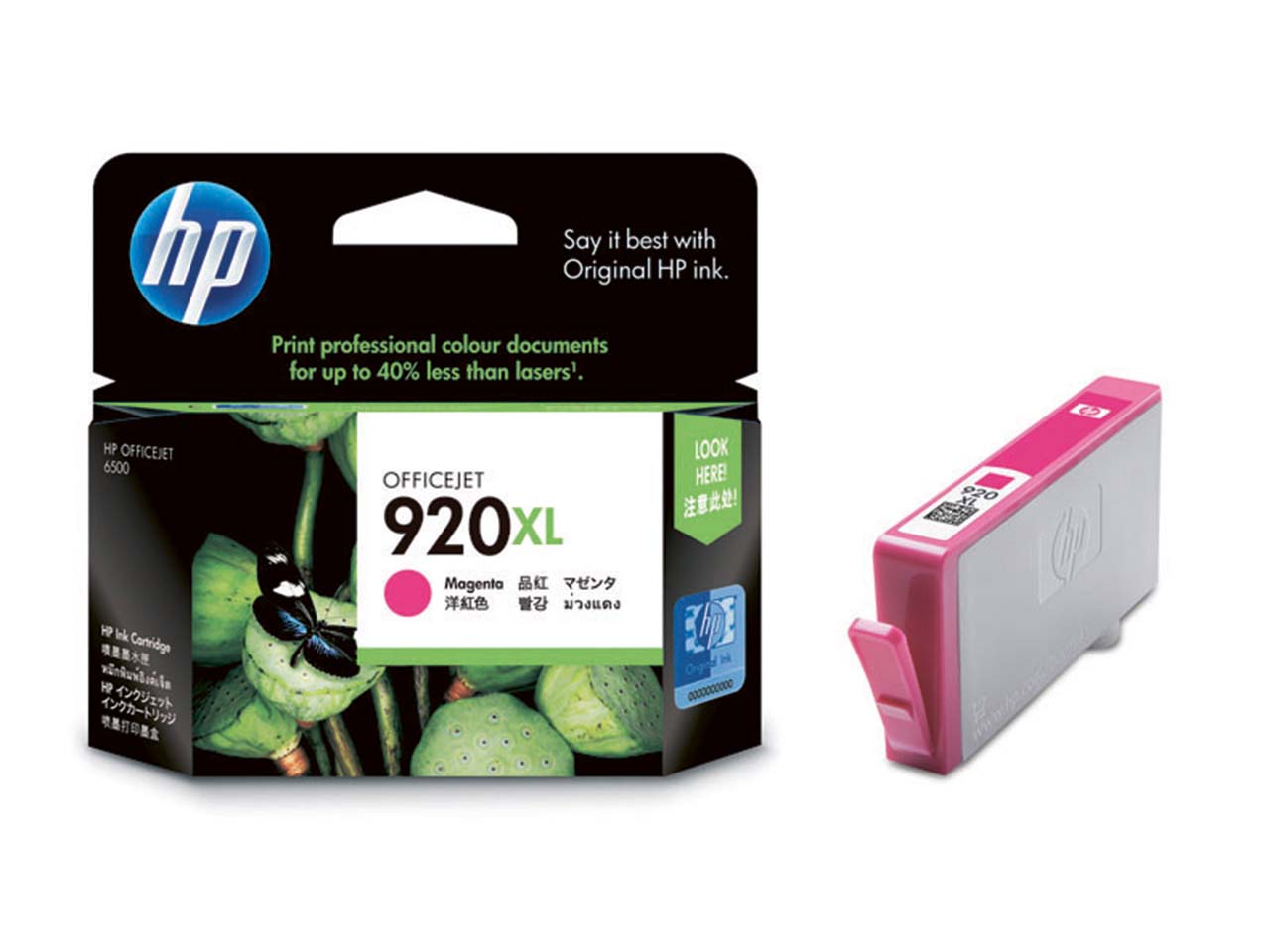 hp Tintenpatrone CD973AE, Nr. 920 XL magenta