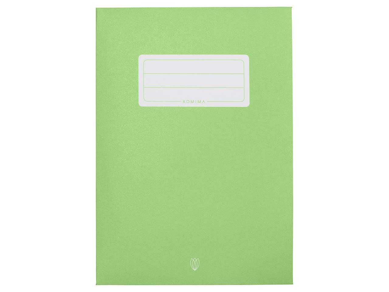 Komima Heftumschlag aus Recyclingpapier, hellgrün DIN A4