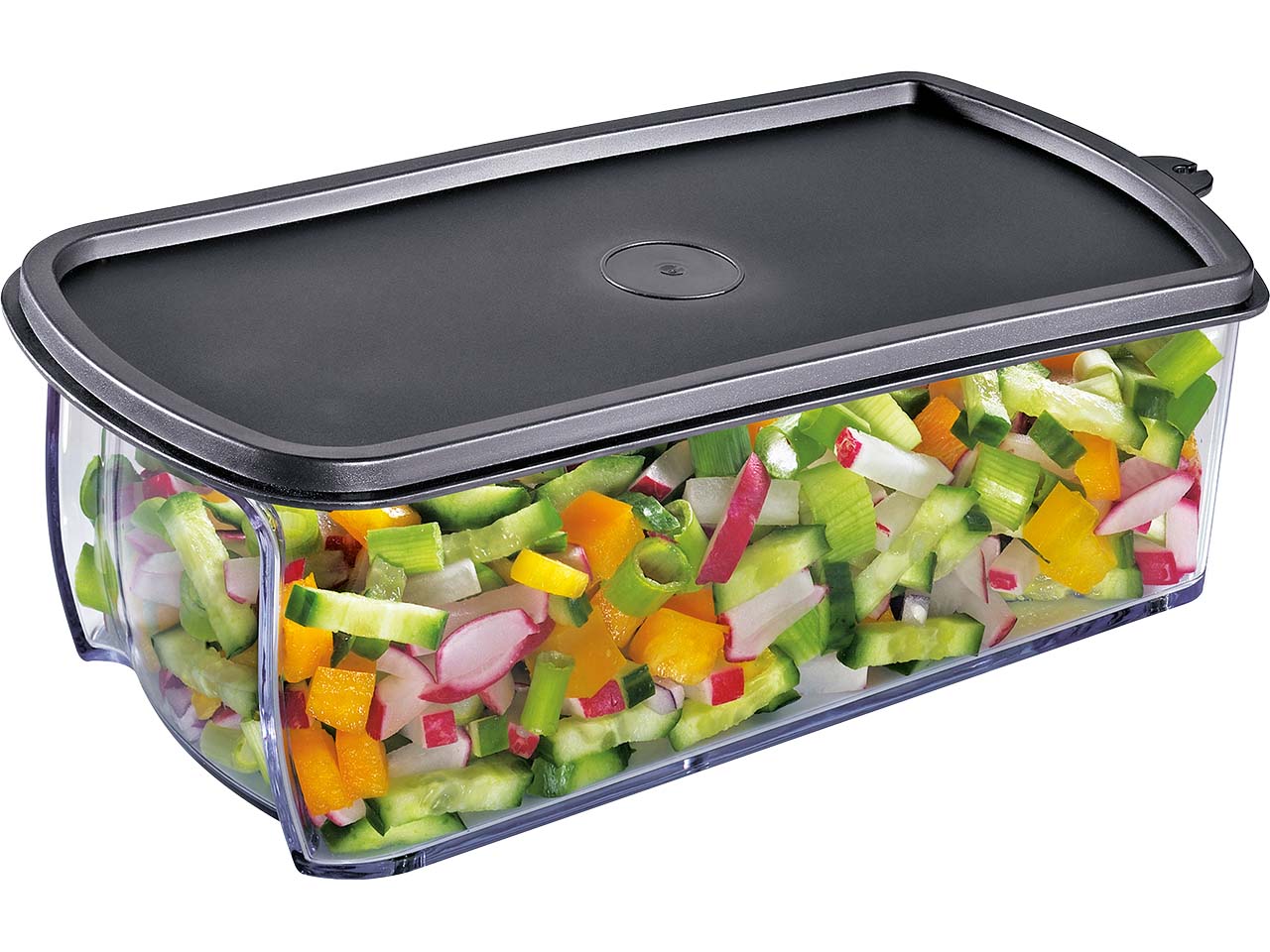 Gemüsezerkleinerer "FIX PLUS" inkl. 3 Messereinsätzen