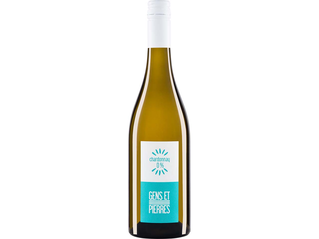 Alkoholfreier Weißwein GENS ET PIERRES, Chardonnay, 0,75 l