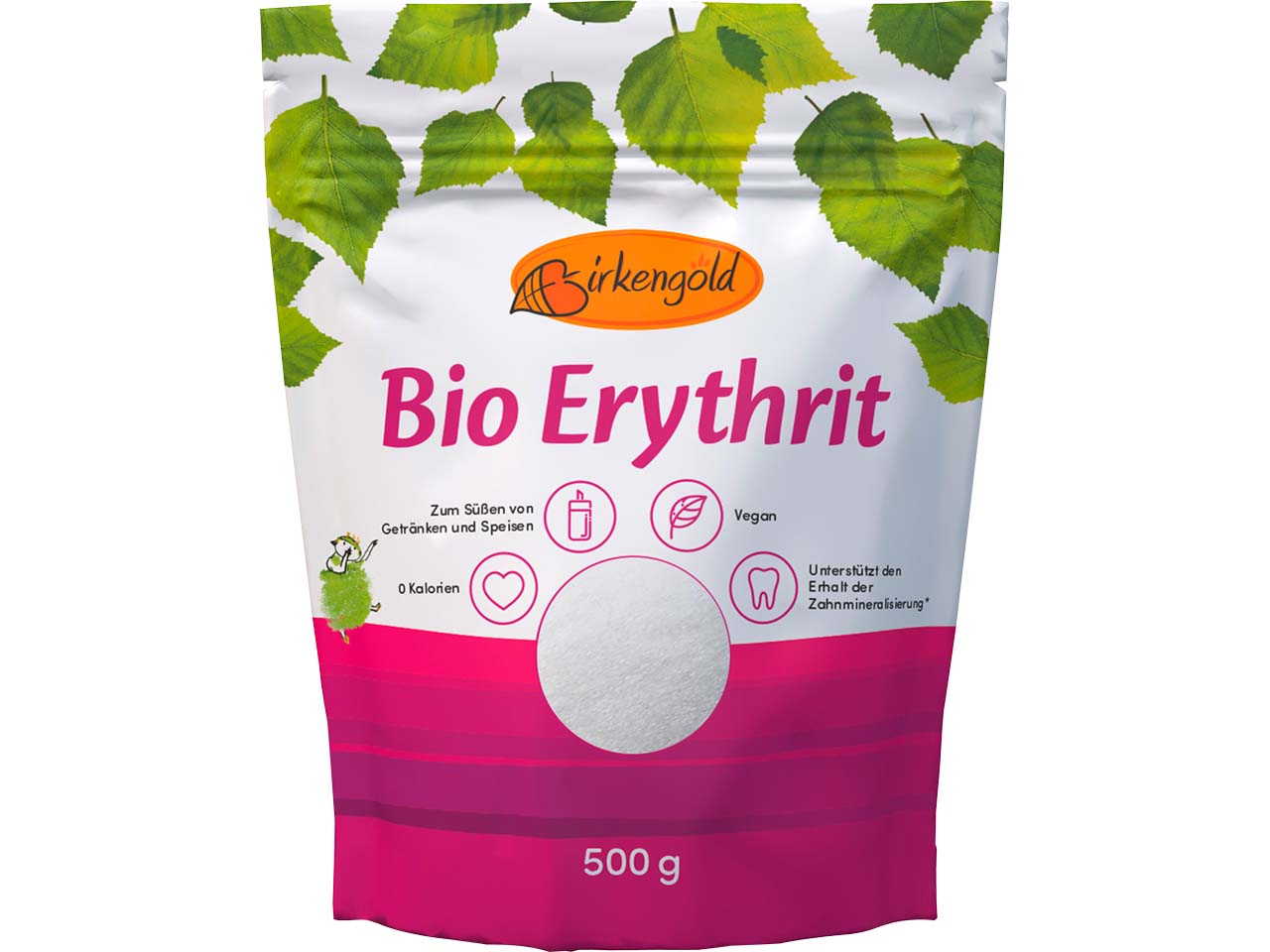 Birkengold Bio-Erythrit, 500 g