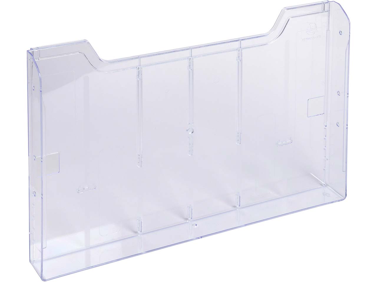 Exacompta Prospekthalter Einzelelement "Exacryl" DIN A4 quer