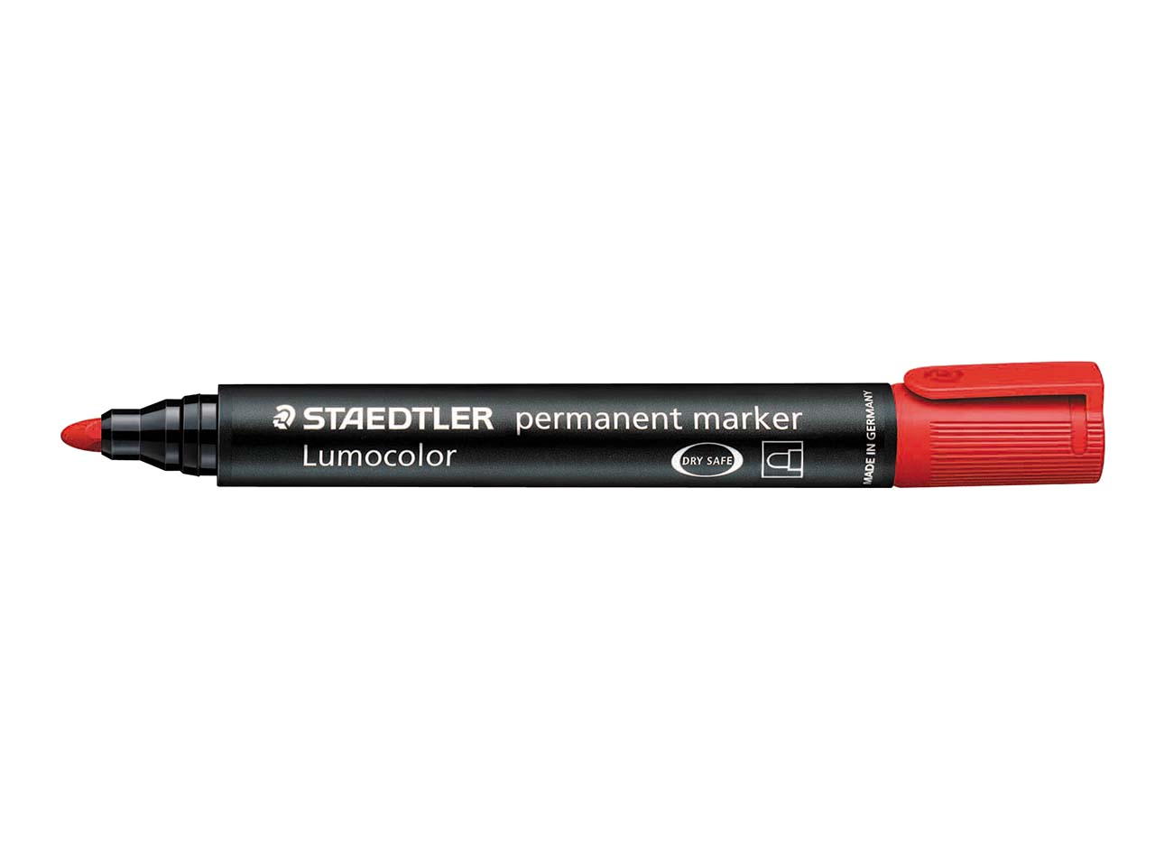 Staedtler Permanentmarker 'Lumocolor 352' rot mit Rundspitze