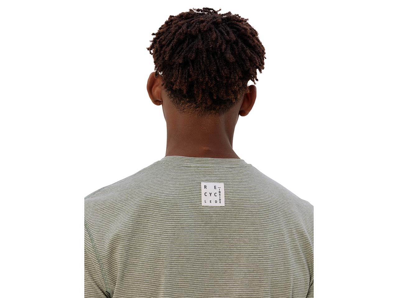 VAUDE Herren-T-Shirt "Mineo Striped II" mit Rundhalsausschnitt, agave, Gr. S