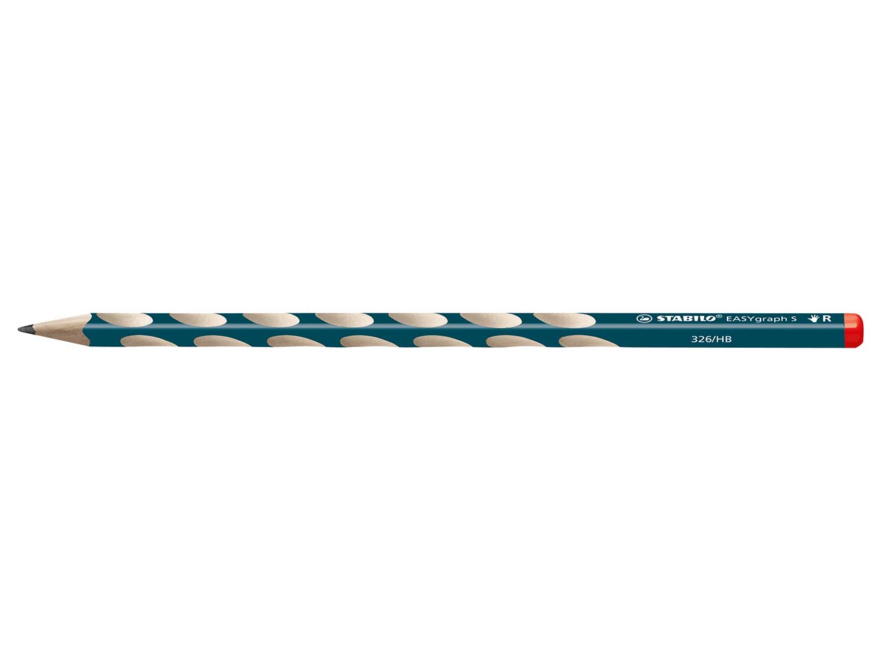 STABILO Bleistift 'EASYgraph S' petrol