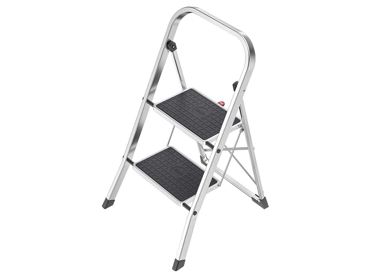 Hailo Trittleiter "K70 StandardLine", 2 Stufen, aus Aluminium