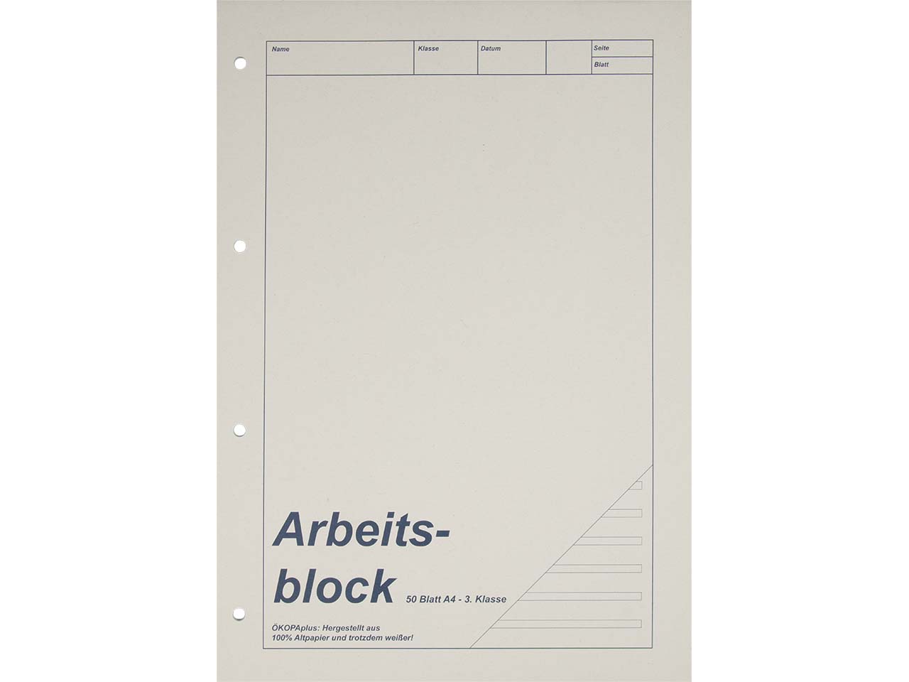 Arbeitsblock RC weiss A4 3. Klasse