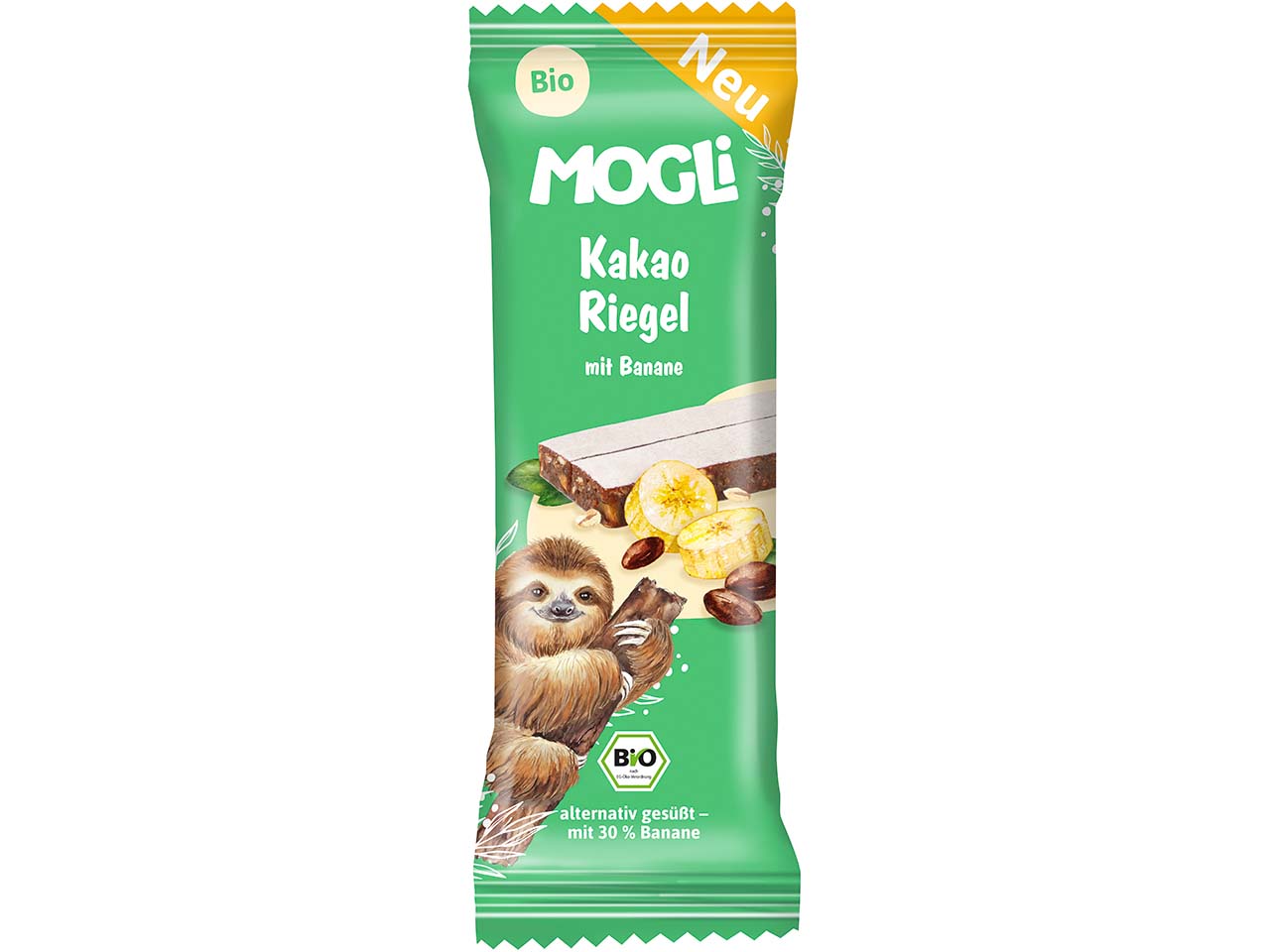 MOGLi Bio-Riegel "Kakao" mit Banane, 25 g