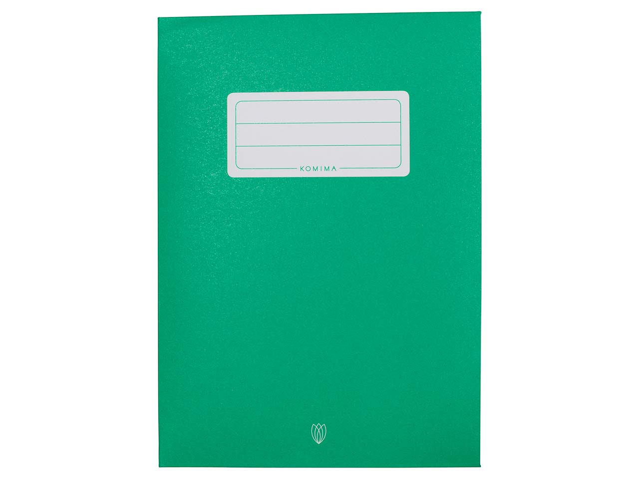 Komima Heftumschlag aus Recyclingpapier, dunkelgrün DIN A4